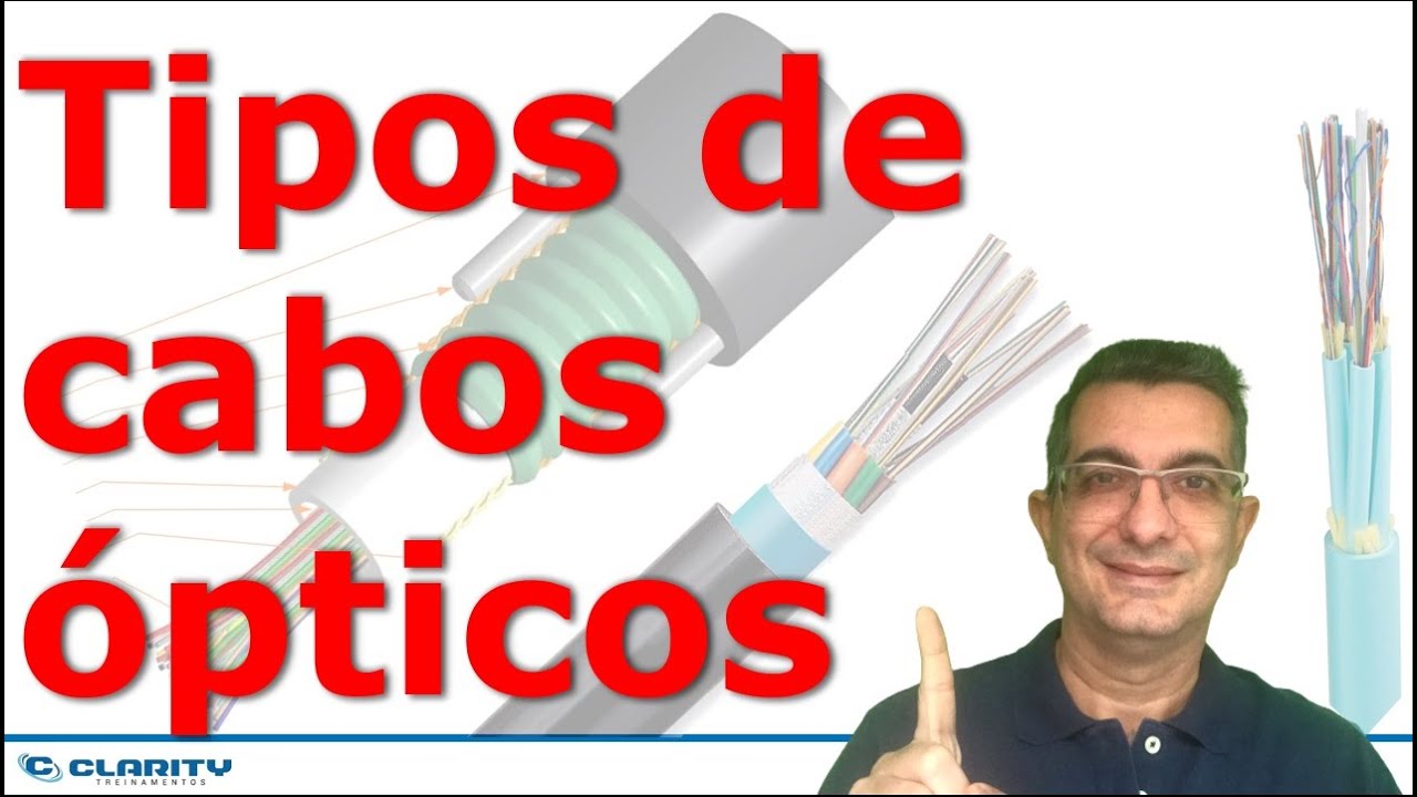 Tipos de cabos de fibra óptica