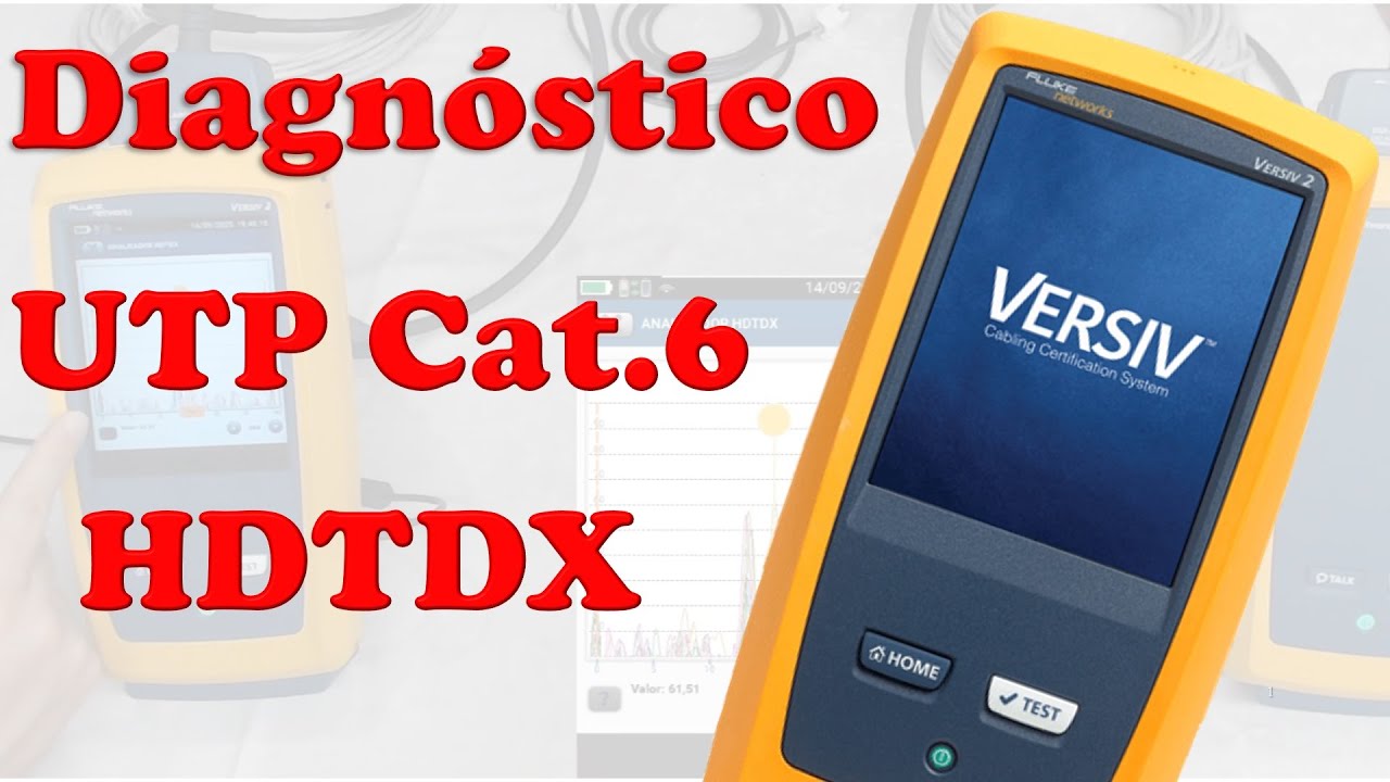 Diagnóstico de cabeamento de rede UTP Cat.6 usando HDTDX | DSX-5000 | Fluke Networks