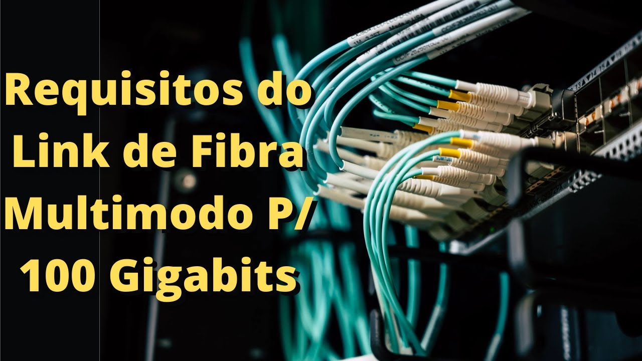 Requisitos do link de fibra multimodo para Ethernet a 100 gigabits 100GBASE-SR4