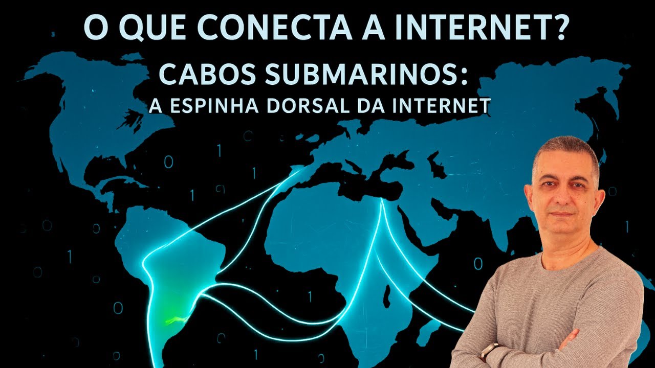 O Segredo da Internet: Como os Cabos Submarinos Conectam o Mundo 🌍💻