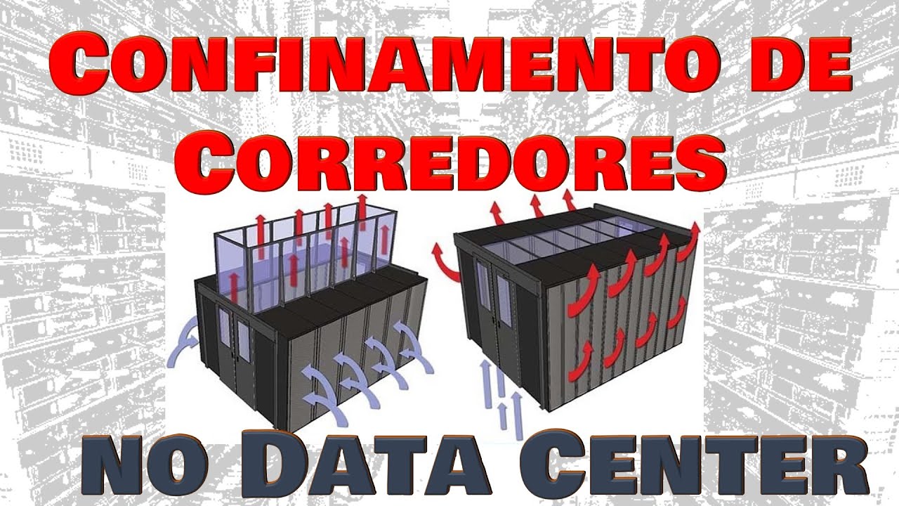 Confinamento de corredores do data center | Eficiência energética