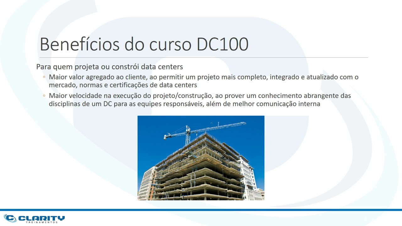 DC100 benefícios