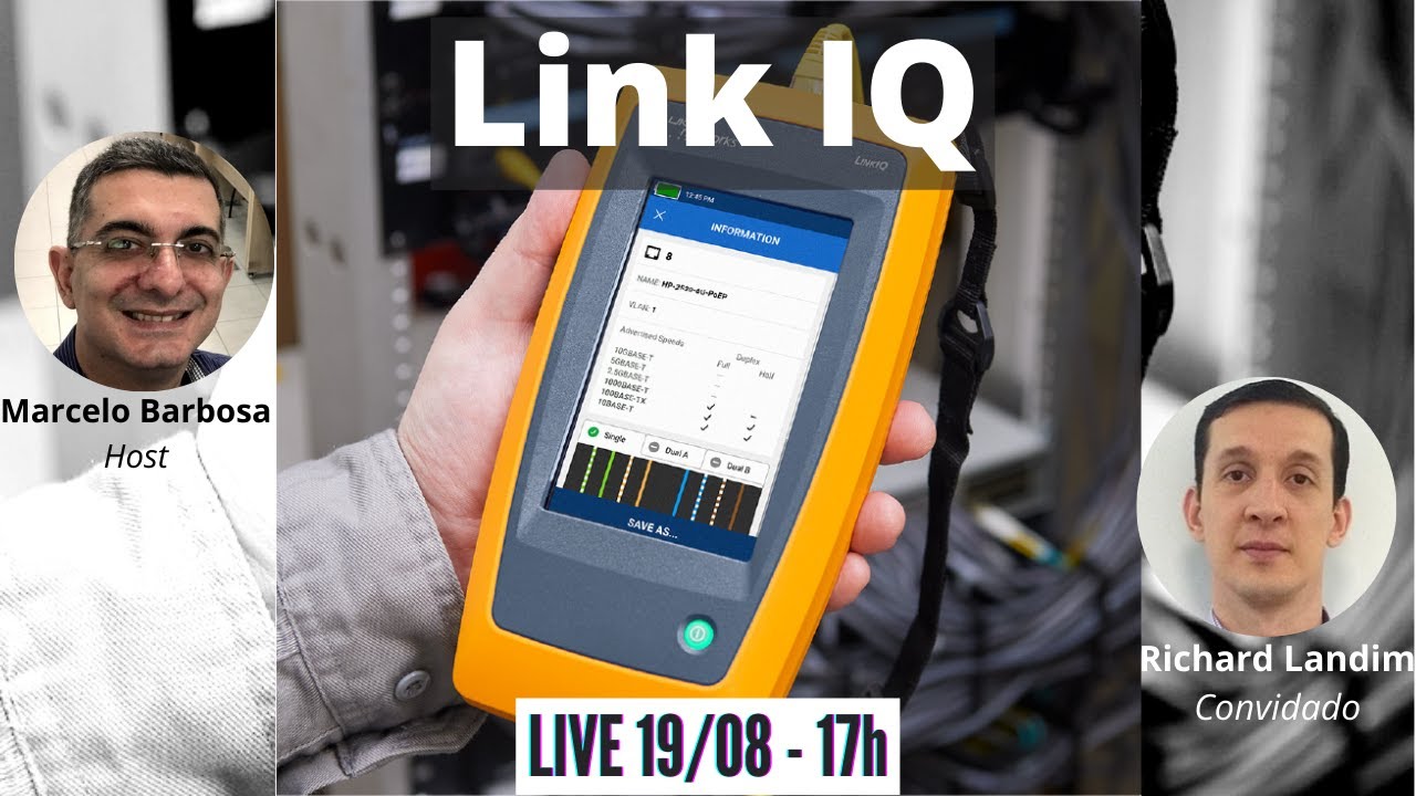 Live: Link IQ da Fluke | Lançamento
