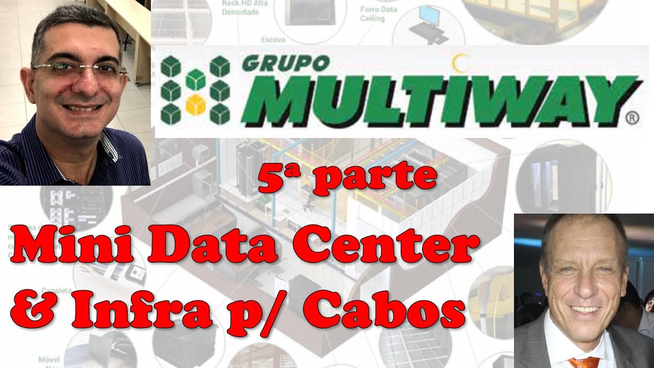 Soluções Multiway (mini data center e infraestrutura para cabos) - Parte 5