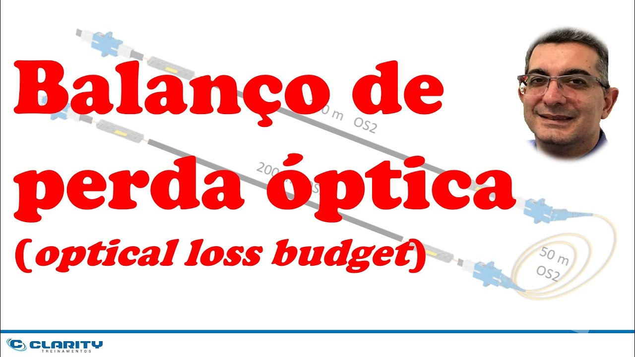 Cálculo do balanço ou orçamento de perda óptica (optical loss budget)