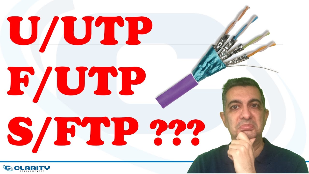 Padrões de blindagem para cabos de par trançado (U/UTP, F/UTP, S/FTP etc.), o que significam?