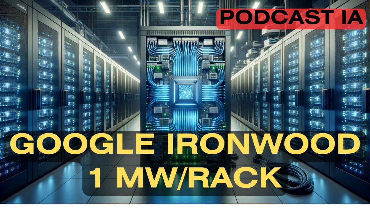 Podcast IA | Google TPU Ironwood e 1 MW/Rack para IA
