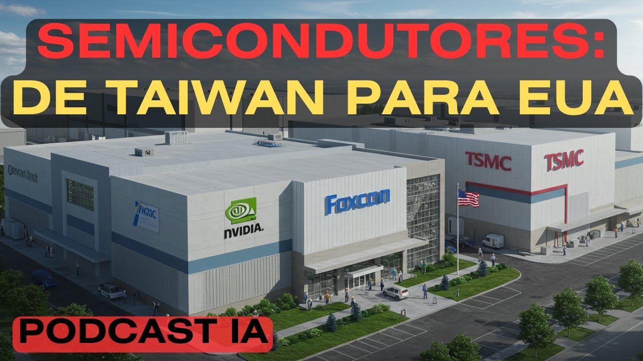 Podcast IA | Fábricas de Semicondutores Mudando de Taiwan para os EUA