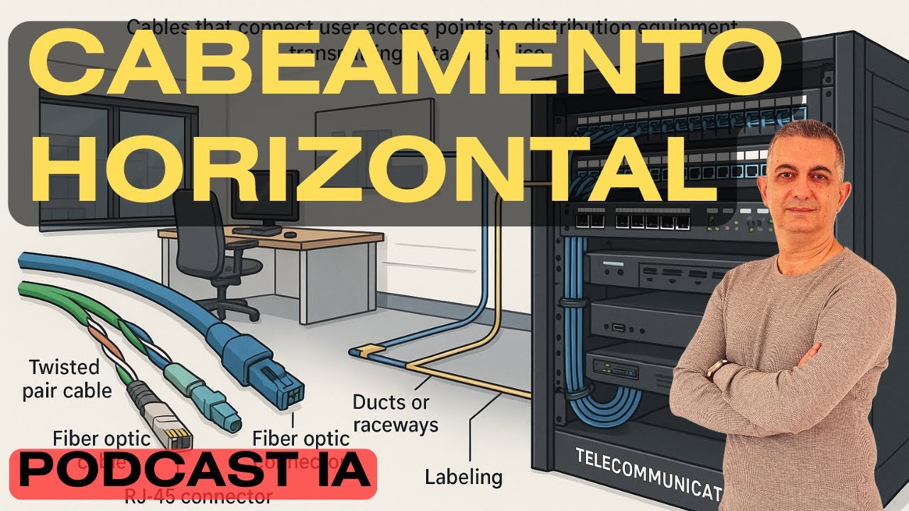 Podcast IA | Cabeamento Horizontal