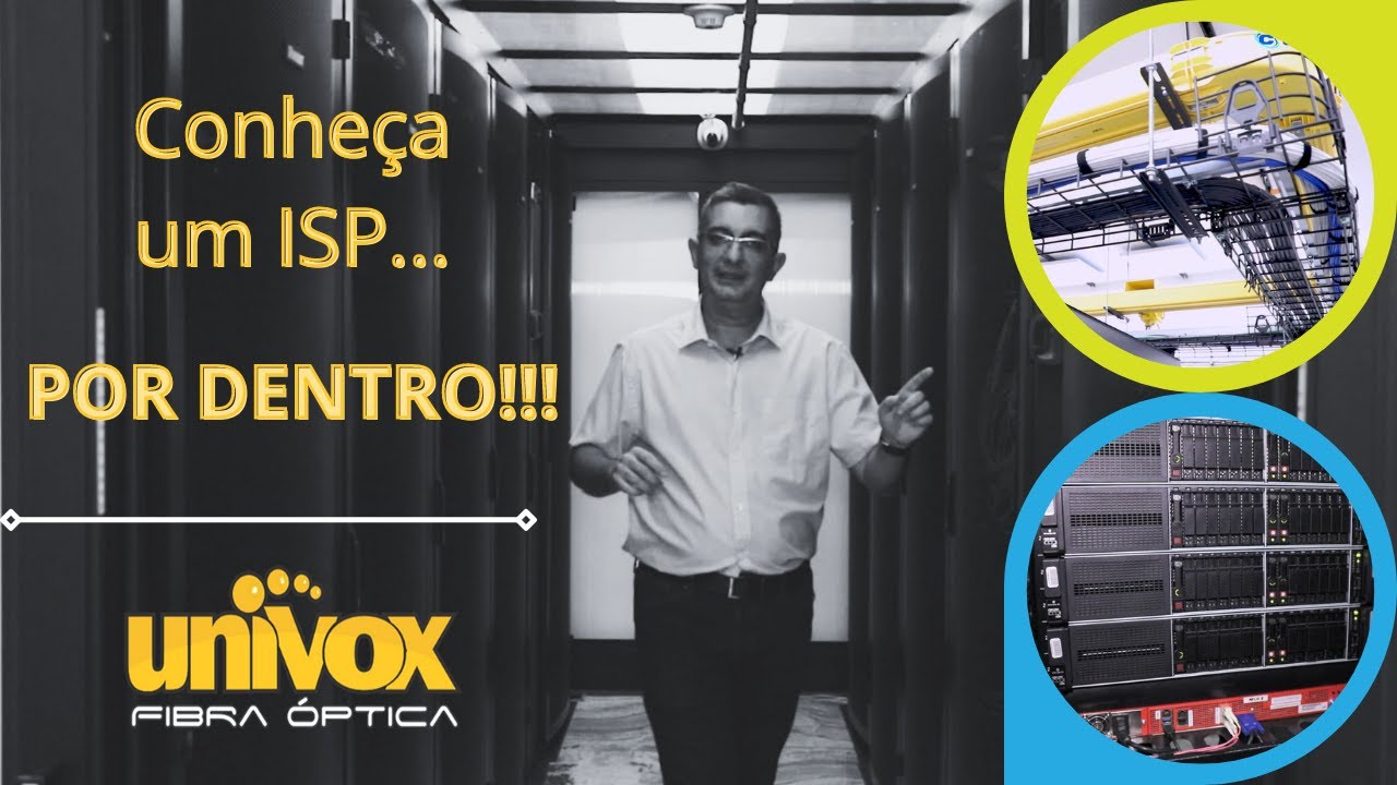 Data Center da Univox | Por dentro de um ISP | Provedor de Internet
