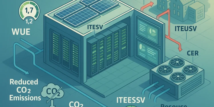Métricas de Eficiência para Data Centers: Como PUE, WUE, CUE e Outras 5 Normas ISO Transformam a Sustentabilidade