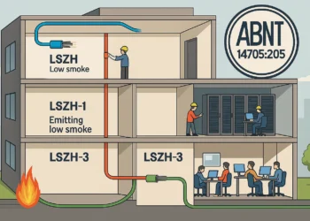 Entenda as Novas Classificações LSZH na ABNT NBR 14705:2025